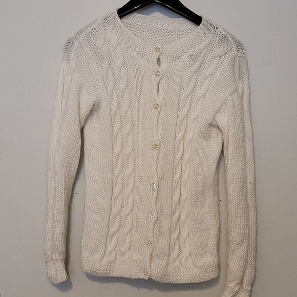 COPY - Hand knitted cardigan. - Picture 1 of 10